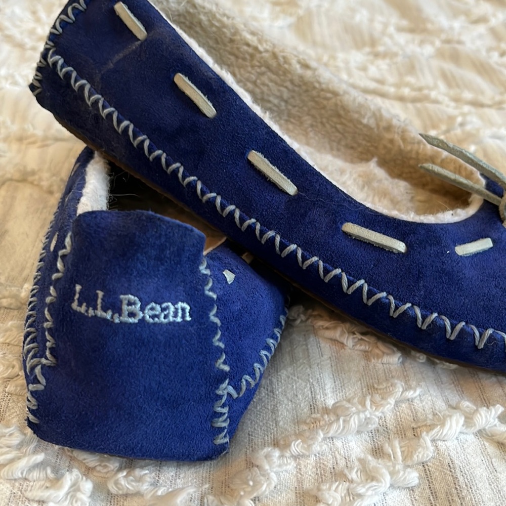LL Bean Hearthside Slippers size 8